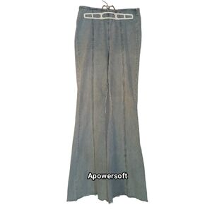 Center Seam Flare Jeans (0550)